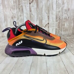 Nike Air Max 2090 Lava‎ Glow Orange Purple Red Mens Sneakers Shoes BV9977-800